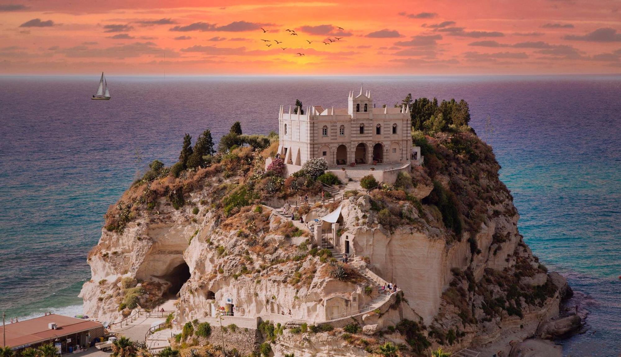 Galaxy Rooms Tropea 드라피아 외부 사진